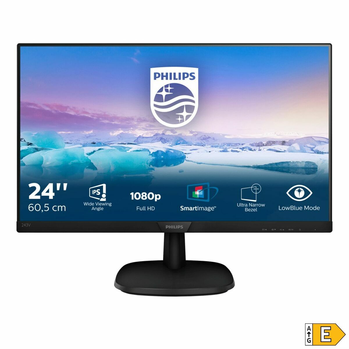 Monitorius Philips 243V7QJABF/00 Full HD 23,8" 60 Hz